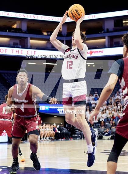 Thumbnail 1 in Bishop Alemany vs Santa Cruz (CIF State D3 Final) photogallery.