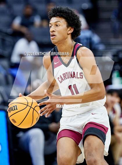 Thumbnail 3 in Bishop Alemany vs Santa Cruz (CIF State D3 Final) photogallery.
