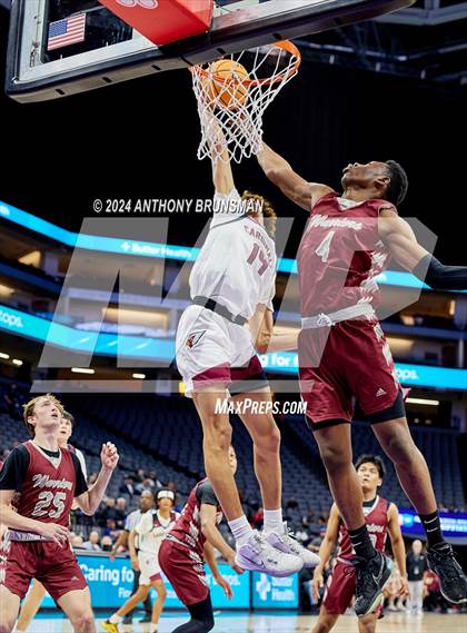 Thumbnail 3 in Bishop Alemany vs Santa Cruz (CIF State D3 Final) photogallery.