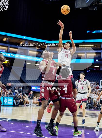Thumbnail 3 in Bishop Alemany vs Santa Cruz (CIF State D3 Final) photogallery.