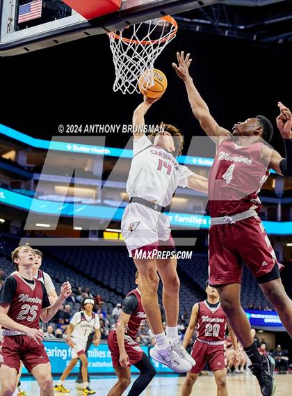 Thumbnail 2 in Bishop Alemany vs Santa Cruz (CIF State D3 Final) photogallery.