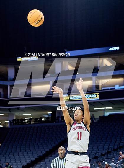 Thumbnail 3 in Bishop Alemany vs Santa Cruz (CIF State D3 Final) photogallery.