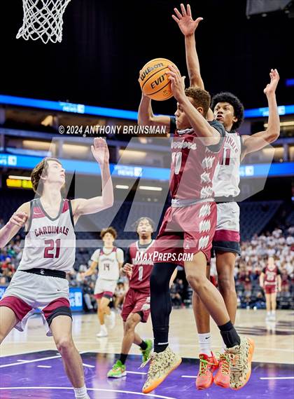 Thumbnail 3 in Bishop Alemany vs Santa Cruz (CIF State D3 Final) photogallery.