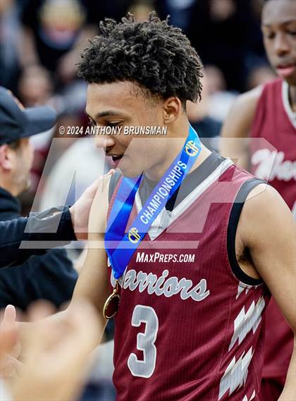 Thumbnail 3 in Bishop Alemany vs Santa Cruz (CIF State D3 Final) photogallery.