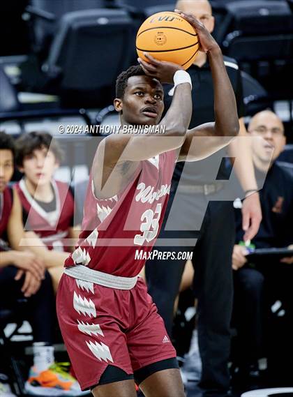 Thumbnail 2 in Bishop Alemany vs Santa Cruz (CIF State D3 Final) photogallery.