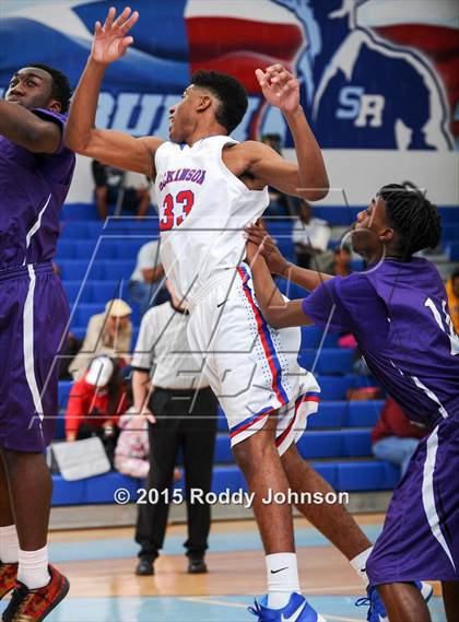 Thumbnail 3 in Dickinson vs. Humble (McDonald's Texas Invitational) photogallery.