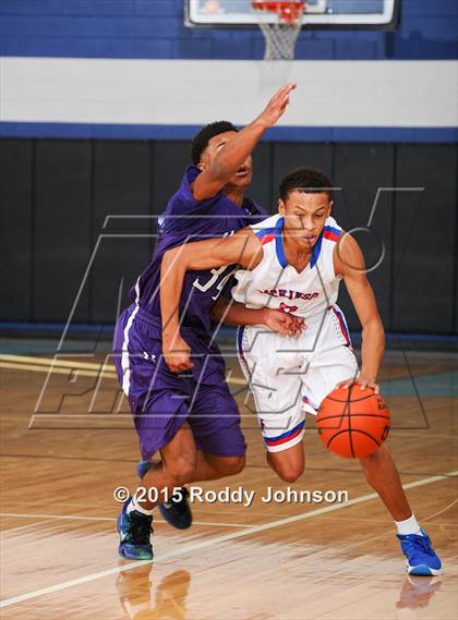Thumbnail 3 in Dickinson vs. Humble (McDonald's Texas Invitational) photogallery.