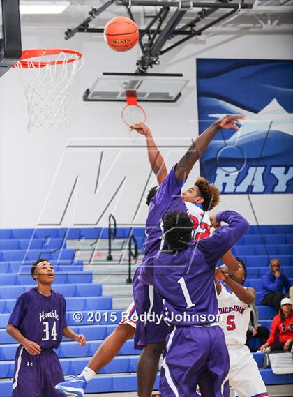Thumbnail 1 in Dickinson vs. Humble (McDonald's Texas Invitational) photogallery.