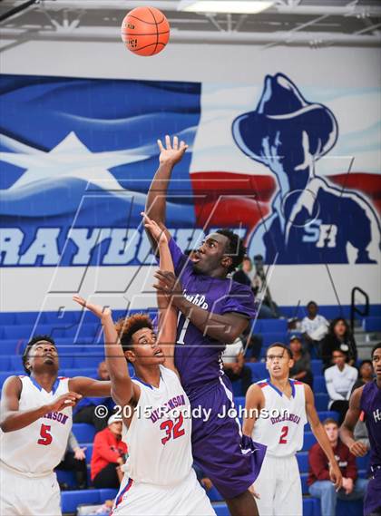 Thumbnail 1 in Dickinson vs. Humble (McDonald's Texas Invitational) photogallery.