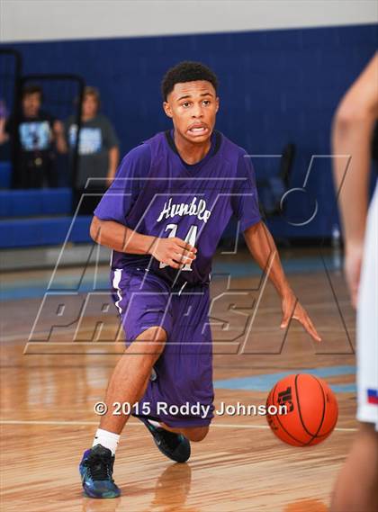 Thumbnail 1 in Dickinson vs. Humble (McDonald's Texas Invitational) photogallery.