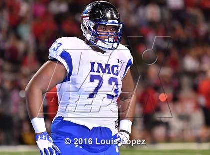 Thumbnail 2 in Centennial vs. IMG Academy (Honor Bowl Series) photogallery.