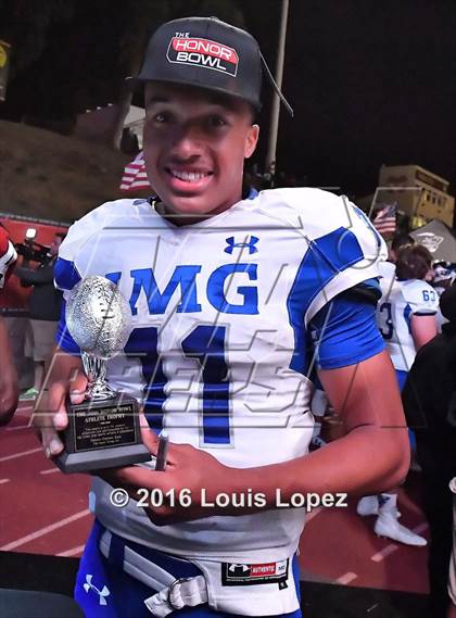 Thumbnail 2 in Centennial vs. IMG Academy (Honor Bowl Series) photogallery.