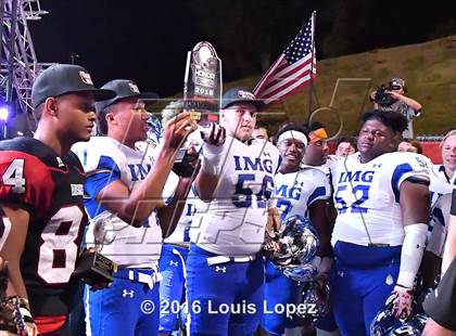 Thumbnail 1 in Centennial vs. IMG Academy (Honor Bowl Series) photogallery.