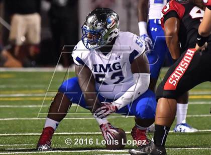 Thumbnail 1 in Centennial vs. IMG Academy (Honor Bowl Series) photogallery.
