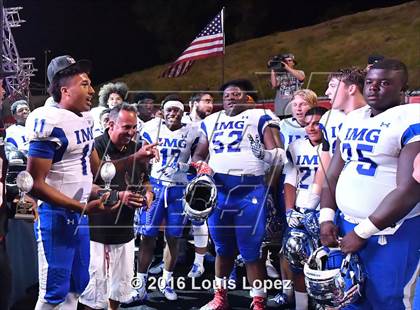 Thumbnail 3 in Centennial vs. IMG Academy (Honor Bowl Series) photogallery.