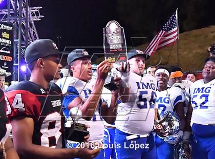 Thumbnail 3 in Centennial vs. IMG Academy (Honor Bowl Series) photogallery.