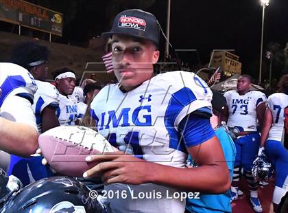 Thumbnail 3 in Centennial vs. IMG Academy (Honor Bowl Series) photogallery.