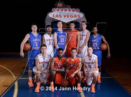 Thumbnail 1 in Bishop Gorman (Top 10 Preseason Photo Shoot) photogallery.