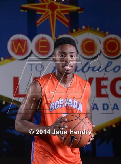 Thumbnail 2 in Bishop Gorman (Top 10 Preseason Photo Shoot) photogallery.