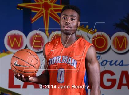 Thumbnail 1 in Bishop Gorman (Top 10 Preseason Photo Shoot) photogallery.