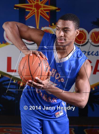 Thumbnail 1 in Bishop Gorman (Top 10 Preseason Photo Shoot) photogallery.