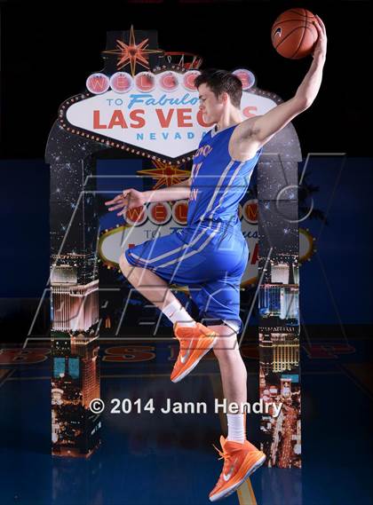 Thumbnail 3 in Bishop Gorman (Top 10 Preseason Photo Shoot) photogallery.