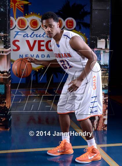 Thumbnail 1 in Bishop Gorman (Top 10 Preseason Photo Shoot) photogallery.