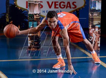 Thumbnail 2 in Bishop Gorman (Top 10 Preseason Photo Shoot) photogallery.