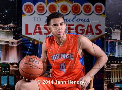 Thumbnail 2 in Bishop Gorman (Top 10 Preseason Photo Shoot) photogallery.