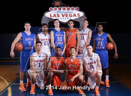 Thumbnail 2 in Bishop Gorman (Top 10 Preseason Photo Shoot) photogallery.