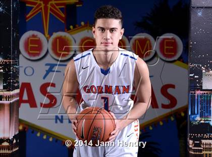 Thumbnail 1 in Bishop Gorman (Top 10 Preseason Photo Shoot) photogallery.