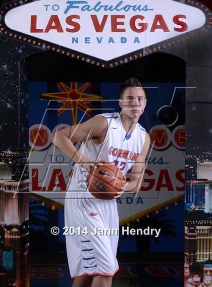 Thumbnail 1 in Bishop Gorman (Top 10 Preseason Photo Shoot) photogallery.