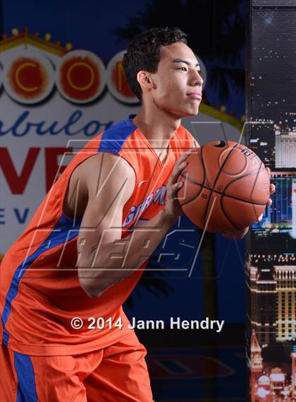 Thumbnail 1 in Bishop Gorman (Top 10 Preseason Photo Shoot) photogallery.