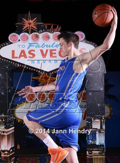 Thumbnail 1 in Bishop Gorman (Top 10 Preseason Photo Shoot) photogallery.