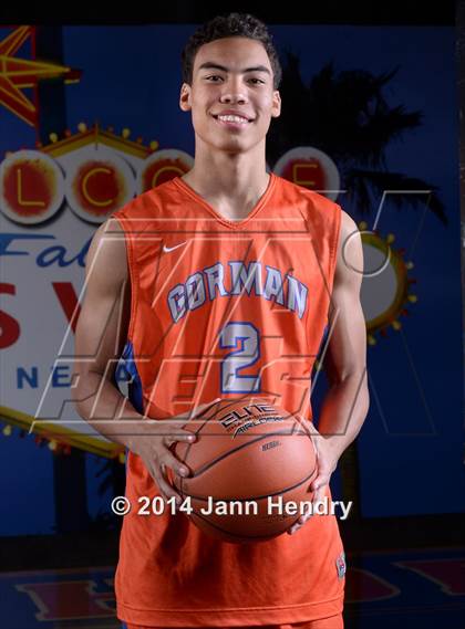 Thumbnail 2 in Bishop Gorman (Top 10 Preseason Photo Shoot) photogallery.