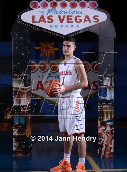 Thumbnail 2 in Bishop Gorman (Top 10 Preseason Photo Shoot) photogallery.