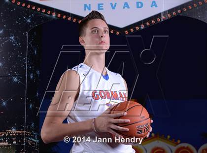 Thumbnail 1 in Bishop Gorman (Top 10 Preseason Photo Shoot) photogallery.