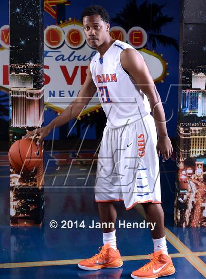 Thumbnail 2 in Bishop Gorman (Top 10 Preseason Photo Shoot) photogallery.