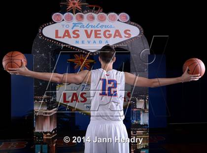 Thumbnail 2 in Bishop Gorman (Top 10 Preseason Photo Shoot) photogallery.