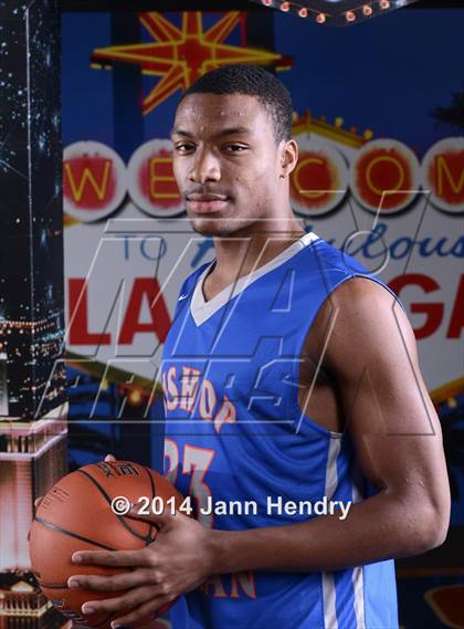 Thumbnail 1 in Bishop Gorman (Top 10 Preseason Photo Shoot) photogallery.
