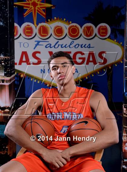 Thumbnail 2 in Bishop Gorman (Top 10 Preseason Photo Shoot) photogallery.