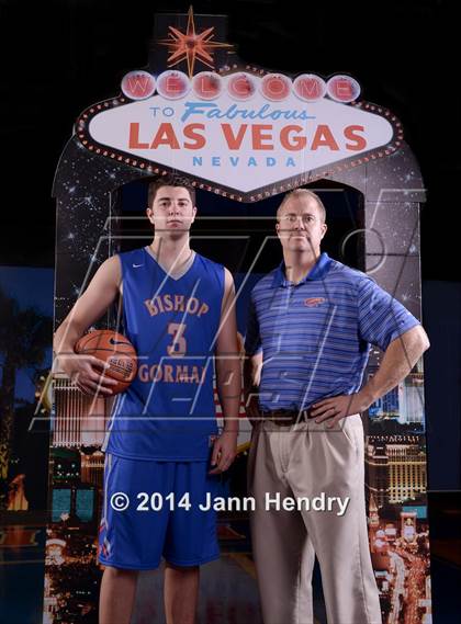 Thumbnail 3 in Bishop Gorman (Top 10 Preseason Photo Shoot) photogallery.