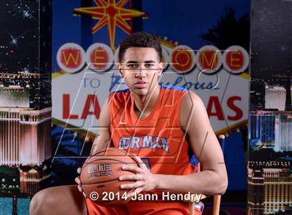 Thumbnail 1 in Bishop Gorman (Top 10 Preseason Photo Shoot) photogallery.