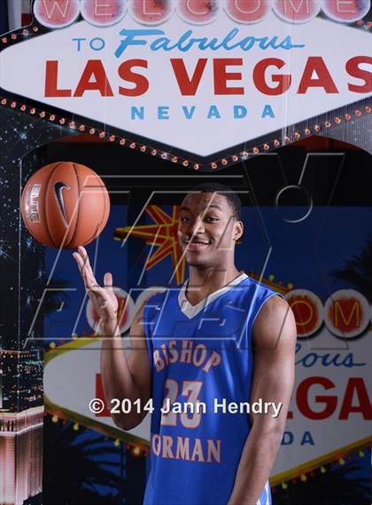 Thumbnail 1 in Bishop Gorman (Top 10 Preseason Photo Shoot) photogallery.