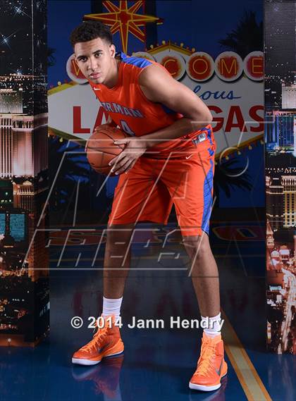 Thumbnail 1 in Bishop Gorman (Top 10 Preseason Photo Shoot) photogallery.
