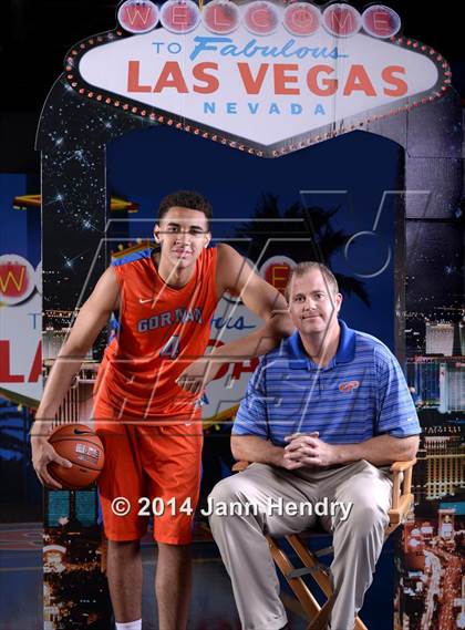 Thumbnail 1 in Bishop Gorman (Top 10 Preseason Photo Shoot) photogallery.