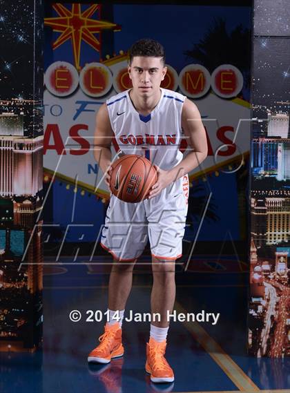 Thumbnail 2 in Bishop Gorman (Top 10 Preseason Photo Shoot) photogallery.