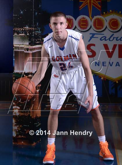Thumbnail 1 in Bishop Gorman (Top 10 Preseason Photo Shoot) photogallery.