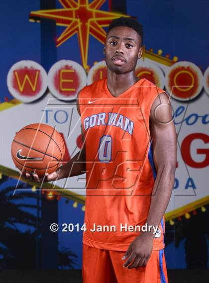 Thumbnail 1 in Bishop Gorman (Top 10 Preseason Photo Shoot) photogallery.