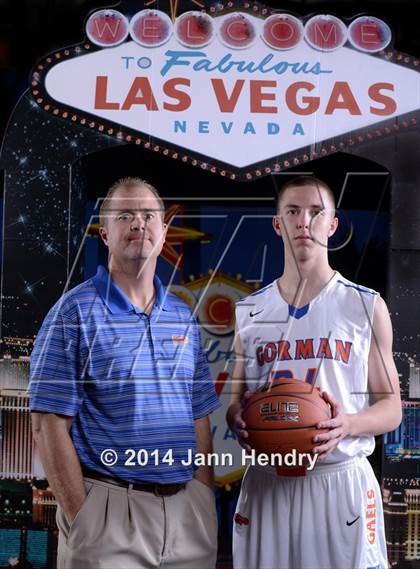 Thumbnail 2 in Bishop Gorman (Top 10 Preseason Photo Shoot) photogallery.